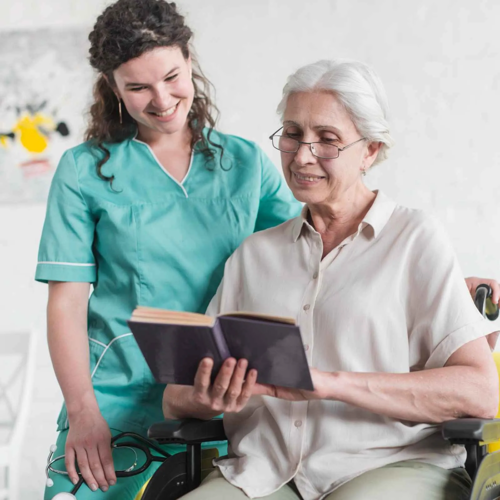 Senior couple consulting about Medicare