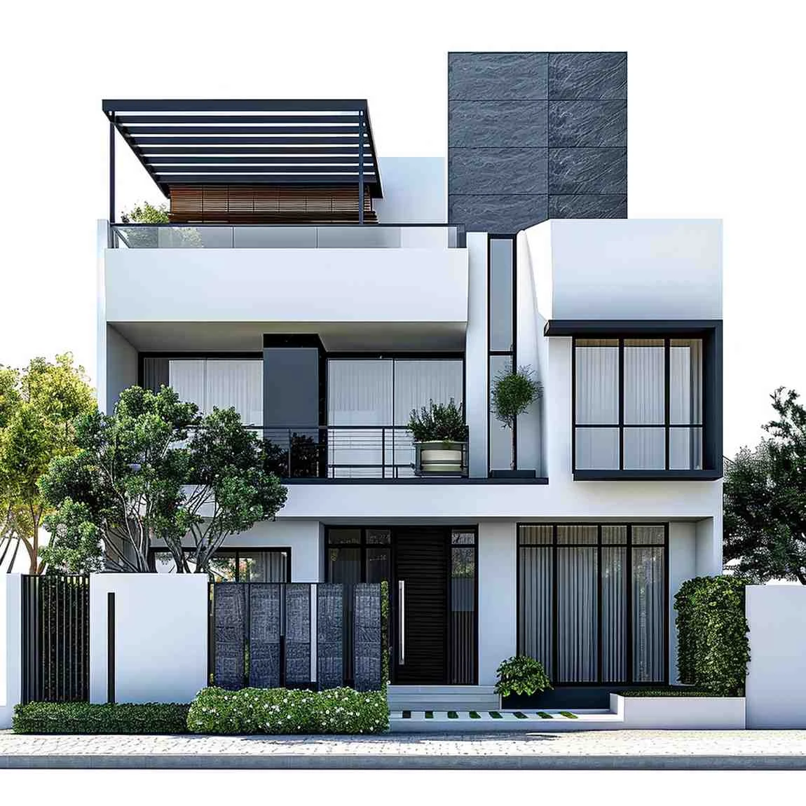 Beautiful home with protection