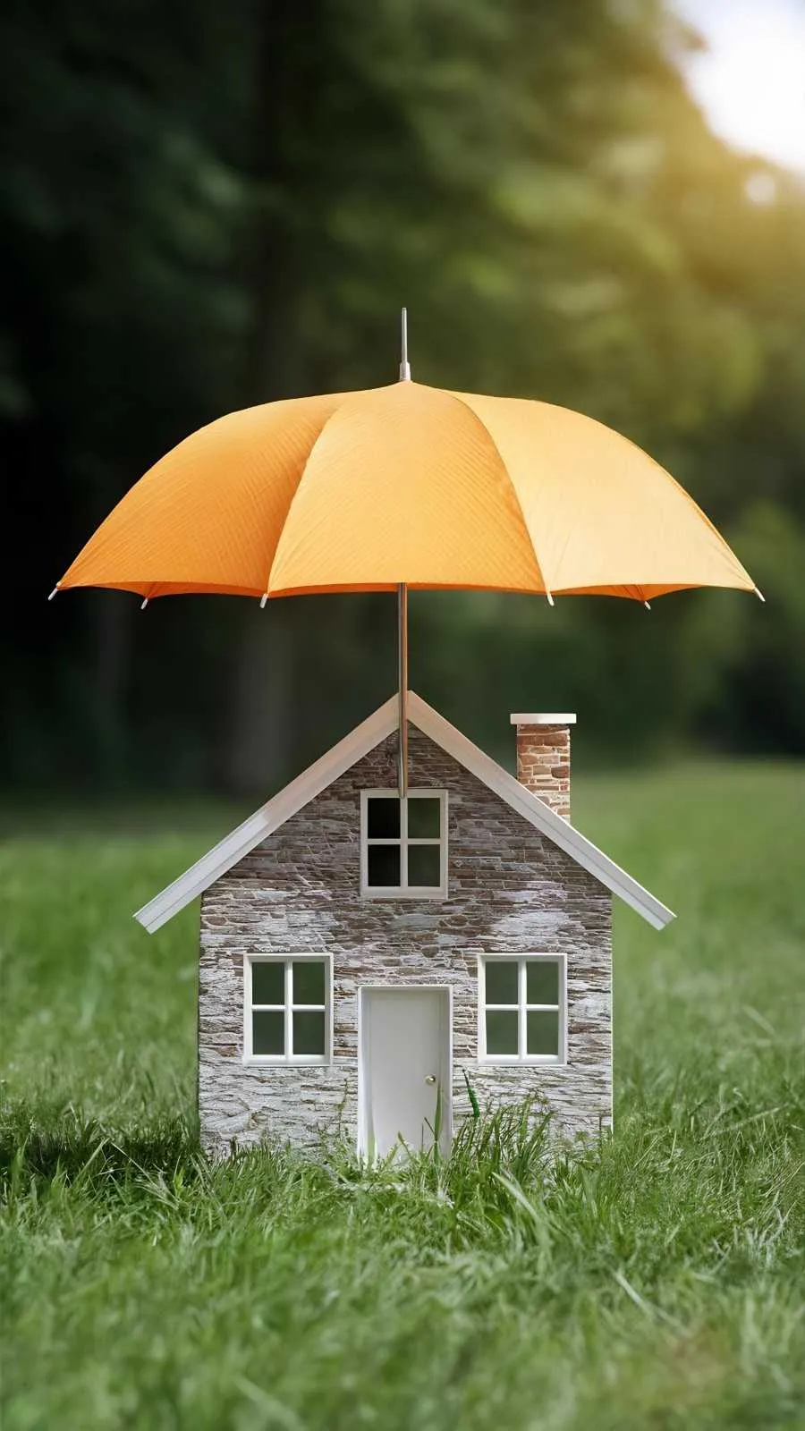 Insurance agent helping client